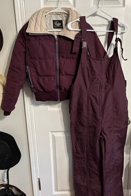 Chaqueta y babero vintage para mujer/jóvenes Roffe ropa de esquí Foto 1 de 4