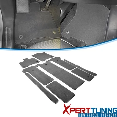 Fits 21-25 Toyota Sienna 7 Passenger Car Floor Carpets Liner Set 9PC Nylon Foto 1 de 4