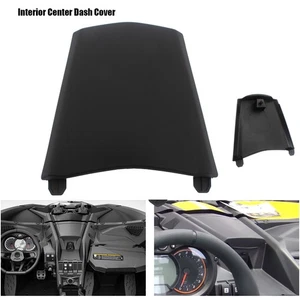 Black Interior Center Dash Cover Fits For Can-Am Maverick X3 R Turbo 2017-2023 - Picture 1 of 17