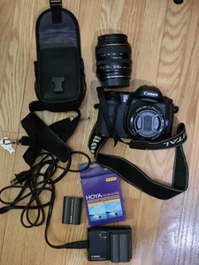 Canon EOS 10D 6.3MP DSLR Camera & 2 Lens, filter, charger & box. WORKING! - Picture 1 of 12