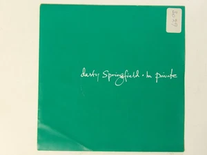 Dusty Springfield:  In Private 1989  EX+  7"  Pet Shop Boys - Picture 1 of 4