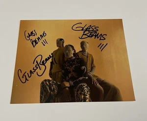 GLASS BEAMS SIGNED 8x10 PHOTO MAHAL RARE AUTOGRAPHED 3 MEMBERS - Picture 1 of 1