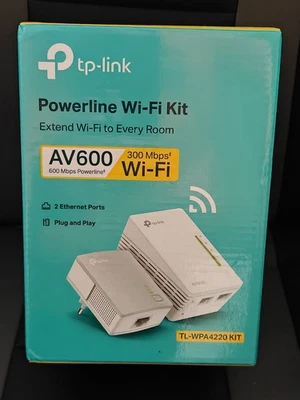 TP-LINK TL-WPA4220 KIT WIFI Powerline AV600 - Immagine 1 di 4