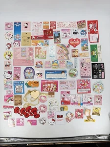 De colección 1980-2000s Sanrio Japón Hello Kitty y más etiquetas anuncios promoción embalaje etc. - Imagen 1 de 14