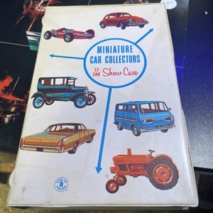 Vintage 1968 Mattel 12 Car Collector's Miniature Show Case with cars - Picture 1 of 4