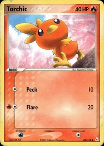 Torchic 83/110 | EX - Holon Phantoms | Pokemon TCG | English | Common - Picture 1 of 3