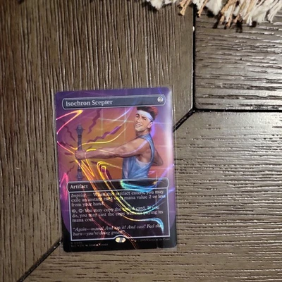 MTG Secret Lair  Encyclopedia - Isochron Scepter (Halo Foil) - Image 1 of 2