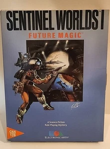 Vintage Box Sentinal Worlds 1 - Commodore 64 CIB Electronic Arts - C64 1988 - Picture 1 of 9