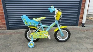 Apollo Honeybee Kids Bicycle 12" 12 Inch Bike With Stabilisers - Picture 1 of 5