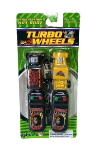 Telecomando Mini Hot Rodz Auto da Corsa Turbo Ruote TW NUOVO - Foto 1 di 4