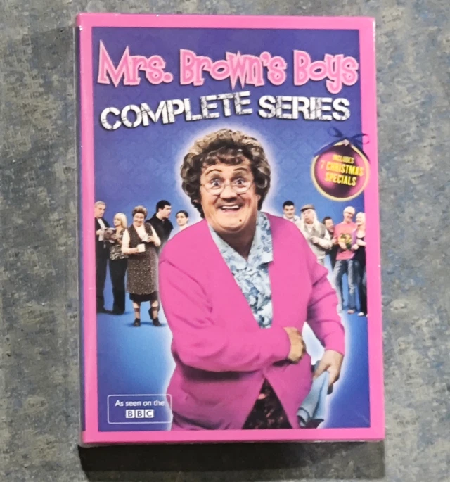Mrs. Brown's Boys: Complete Series (DVD, 2015, 8-Disc Set) New Sealed Region 1 Foto 1 de 2