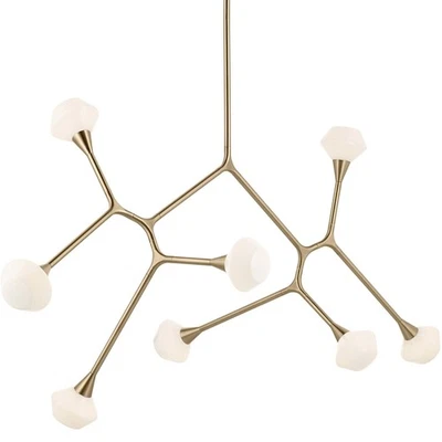 Lámpara de araña Kichler 52764 Cassius 8 luces 32" W - bronce Foto 1 de 4