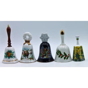 Lot of 5: Vintage Christmas Bells | Non-Mint Boxes - Picture 1 of 5