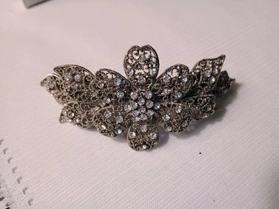 Antique Silver With Crystals - image 1 of 4