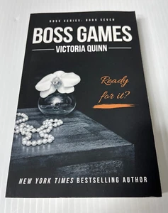 Boss Games - Victoria Quinn - Brand New! Boss Series Book 7 - Picture 1 of 3