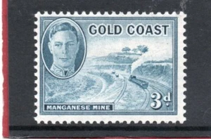 Gold Coast GV1 1948 3d light blue sg 140 HH.Mint - Picture 1 of 2