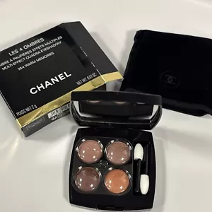 CHANEL Les 4 Ombres Multi-Effect Quadra Eyeshadow, 354 Warm Memories New - Picture 1 of 7