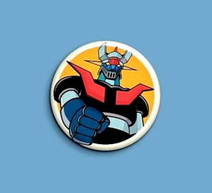 MAZINGER Z button badge magnet clip chapa imán pin 38mm 1.5 Inch - Imagen 1 de 4