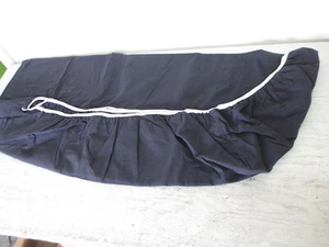 JC Penny SCHWARZ Twin Size Spannbettlaken Baumwolle/Polyester - Bild 1 von 2