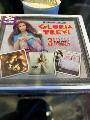 Gloria Trevi Tesoros de colección 3 Cds 3 albums Versiones Originales Brand New - Image 1 of 2