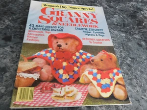 Woman's Day Granny Square & Needlework Magazine September 1984 - Picture 1 of 2