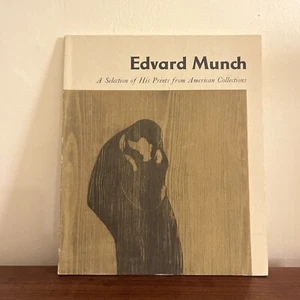 VINTAGE 1957 "Edvard Munch" By William S. Lieberman MOMA New York - Picture 1 of 8