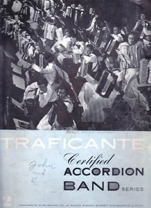 TRAFICANTE CERTIFIED ACCORDION BAND SERIES BOOK 2 24 PAGE SONG BOOK - Picture 1 of 2