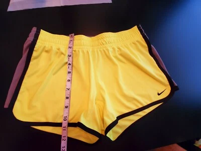 Nike Dri-Fit Shorts Small Bright Yellow  - Image 1 of 4