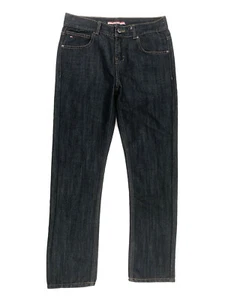 Tommy Hilfiger Rebel Skinny Leg Jeans Boys 16 Blue Denim Dark Wash W30” L29” - Picture 1 of 12