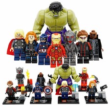 8er Set Marvel The Avengers Superhelden Minifiguren Custom MiniFigs