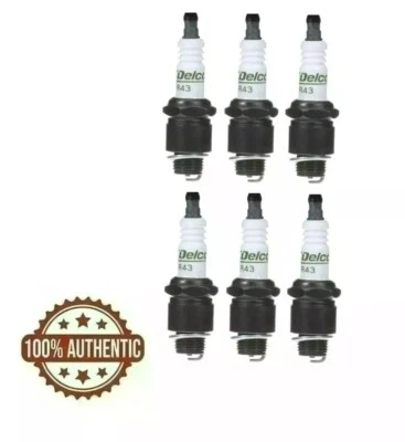 Juego de 6 bujías originales GM ACDelco R43 Foto 1 de 2