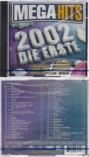 CD--NM-SEALED-VARIOUS -2001- - DOPPEL-CD -- MEGA HITS 2002-DIE ERSTE