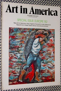 Vintage 1982 Art in America Magazine, EUROPE, Venice Biennale, Sculpture in UK - Picture 1 of 1