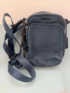 TUMI Voyageur Ruma Nylon Crossbody Bag In Indigo $150 LIKE USE #132 - Picture 1 of 3