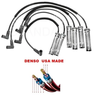 Spark Plug Wires FOR TOWN COUNTRY DODGE CARAVAN PLYMOUTH VOYAGER 1996 1997 - Image 1 of 3