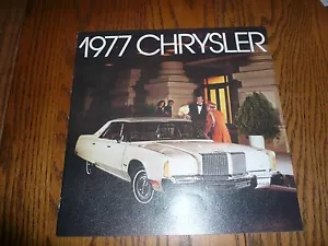 Chrysler New Yorker 1977 Newport Town Country folleto de ventas - Mopar de colección - Imagen 1 de 8