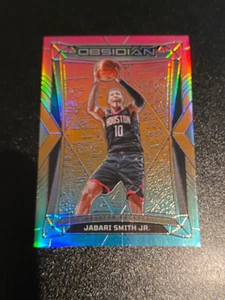 Jabari Smith Jr 2023-24 Panini Obsidian Electric Etch Flood Neon fold SSP #151 - Picture 1 of 2