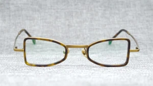 Cat Eye Matel Eyeglass Frames Lightweight Vintage Hand-made Glasses Unisex Weird - Picture 1 of 42