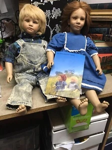 American Heartland Toni & Timi 1987 Annette Himstedt Mattel Vinyl Dolls Booklet - Picture 1 of 11