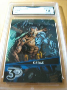 CABLE 2015 CUBIERTA SUPERIOR MARVEL 3D # 64 GRADO 10 L@@@K - Imagen 1 de 2