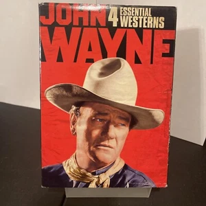 John Wayne 4 Essential Westerns 4-Disc Set,True Grit+3(New/Sealed DVD)Ships FREE - Picture 1 of 5