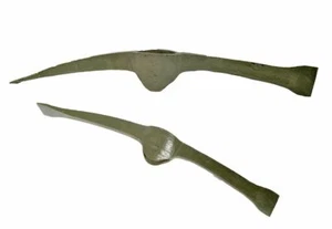 Svedese Pionierpickel Metallo 68 CM Ascia Zappa Piatta Oliva come Nuovo - Foto 1 di 1