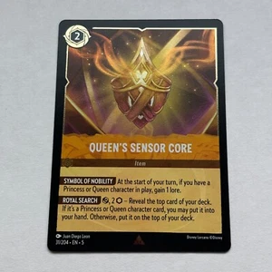 Queen's Sensor Core 31/204 Disney Lorcana Shimmering Skies Rare Cold Foil NM - Picture 1 of 2