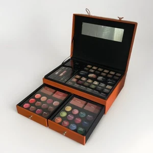 New ULTA Beauty 78-Piece Makeup Kit Faux Leather Case Lip Gloss Eye Shadow Blush - Picture 1 of 14