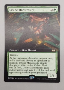 Ursine Monstrosity MTG DSK 0063 Rare Extended Art NM 2024 - Picture 1 of 1