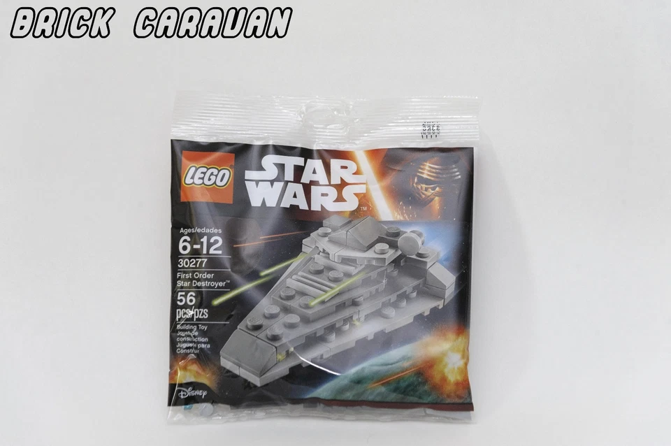 LEGO Star Wars 30277 Poly Bag First order Star Destoyer NEW gift stocking stuffe - Image 1 of 1