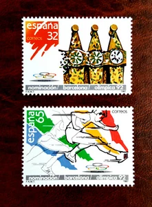 1987 SPAIN, BARCELONA OLYMPIC NOMINATION. Scott 2524/2525, SG 2925/2926 - Picture 1 of 1