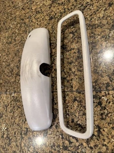 97-99 Mercedes R129 W140 Interior Espejo Retrovisor Interior Marco Gris Orión - Imagen 1 de 16