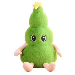 Cartoon Christmas Tree Plush Toy Birthday Christmas - Picture 1 of 12