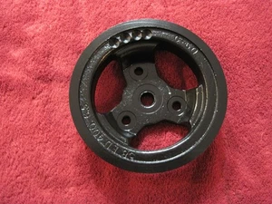FORD FE 360 390 428 2 GROOVE CRANKSHAFT PULLEY Cast Iron - Bild 1 von 8